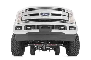 Rough Country - 50657 | Rough Country 4.5 Inch Coilover Conversion Lift Kit For Diesel Ford F-250/F-350 Super Duty | 2017-2022 | 4" Axle, Rear Vertex Shocks, No Driveshaft - Image 2