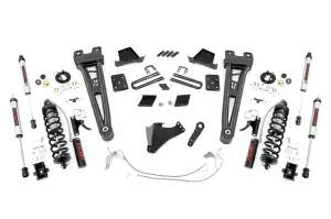 54058 | Rough Country 6 Inch Coilover Conversion Lift Kit With Radius Arm For Ford F-250 Super Duty | 2011-2014 | Diesel, Rear Factory Springs, Rear V2 Shocks