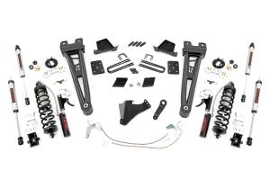 54358 | Rough Country 6 Inch Coilover Conversion Lift Kit With Radius Arms For Ford F-250 Super Duty | 2015-2016 | No Factory Rear Springs, Rear V2 Shocks