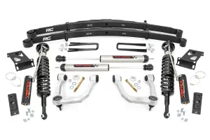 74258 | Rough Country 3.5 Inch Lift Kit For Toyota Tacoma 2WD/4WD | Aluminum Finish Control Arm, Vertex Coilovers, Rear V2 Shocks
