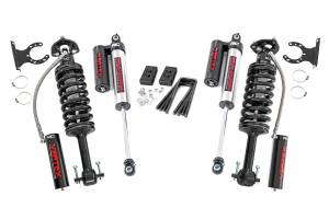 58650 | Rough Country 2 Inch Lift Kit For Ford F-150 4WD | Vertex Coilovers, Vertex Reservoir Shocks