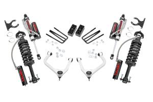 29550 | Rough Country 3.5 Inch Lift Kit With Aluminum Control Arms Vertex Coilovers / Vertex Rear Shocks (2019-2024 Silverado 1500 2WD/4WD | Multi Leaf Springs)