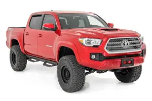 Rough Country - 74250 | Rough Country 3.5 Inch Lift Kit With Upper Control Arms For Toyota Tacoma 2/4WD | 2005-2023 | Front Vertex Adjustable Coilovers, Rear Vertex Adjustable Shocks - Image 2