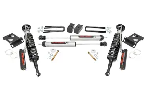 74557 | Rough Country 3 Inch Lift Kit For Toyota Tacoma 2/4WD | 2005-2023 | Vertex Coilovers With V2 Rear Shocks