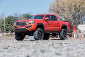Rough Country - 75850 | Rough Country 6 Inch Lift Kit With Skid Plates For Toyota Tacoma 2/4WD | 2016-2023 | Front Vertex Adjustable Coilovers, Rear Vertex Adjustable Shocks - Image 8