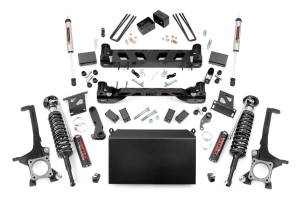 75257 | Rough Country 6 Inch Lift Kit Toyota Tundra 2WD/4WD | Vertex Coilovers With V2 Monotube Shocks