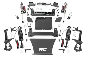 22950 | Rough Country 6 Inch Lift Kit Vertex Coilovers / Vertex Rear Shocks (2019-2024 Sierra 1500 2WD/4WD | 4.3L, 5.3L, 6.2L Gas Engine | Multi Leaf Springs)