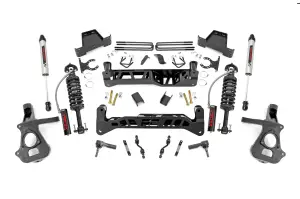 23757 | 7 Inch GM Suspension Lift Kit w/ Vertex Coilovers, V2 Monotube Shocks