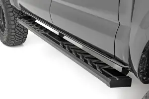41009A | Rough Country BA2 Running Boards Side Step Bars, Double Cab For Toyota Tacoma