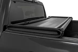 Rough Country - 41419660A | Rough Country Soft Tri-Fold Bed Cover Toyota Tundra 2WD/4WD | 6'7" Bed - Image 4