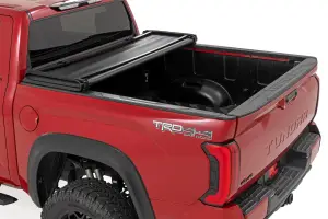 Rough Country - 41419560A | Rough Country Soft Tri-Fold Bed Cover Toyota Tundra 2WD/4WD | 5'7" Bed - Image 3