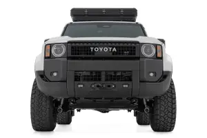 Rough Country - 10749 | Rough Country Hidden Winch Mount With LED Fog Lights For Toyota Land Cruiser 4WD | White SAE Fog Light Series, With Pro12000S Which - Image 5