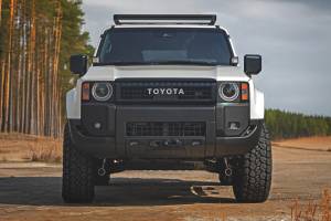 Rough Country - 10751 | Rough Country Hidden Winch Mount With LED Fog Lights For Toyota Land Cruiser 4WD | White SAE Fog Light Series, With Pro95000S Which - Image 8