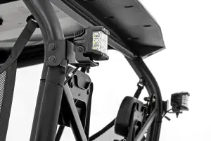 Rough Country - 93214 | Rough Country LED Cube Light Kit, Rear Mount For Segway UT6/UT10 | Black Series With Amber DRL Lights - Image 3