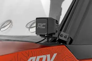 Rough Country - 93301 | Rough Country LED Cube Light Kit Forward Facing For Polaris XPEDITION ADV 5/XPEDITION XP 5 | Black Series Lights - Image 5