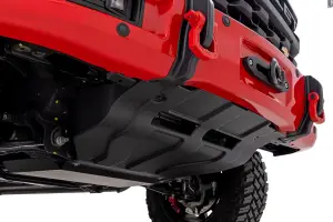 Rough Country - 13006 | Rough Country FXS Front Bumper For Chevrolet Silverado 1500 2WD/4WD | Flat Black Paint Code, Winch Mount Only - Image 8