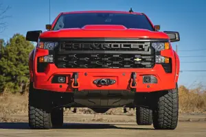 Rough Country - 13006-G6M | Rough Country FXS Front Bumper For Chevrolet Silverado 1500 2WD/4WD | G6M, Dark Ash Paint Code, Winch Mount Only - Image 13