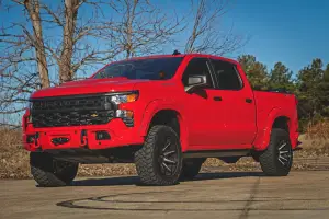 Rough Country - 13006-G7C | Rough Country FXS Front Bumper For Chevrolet Silverado 1500 2WD/4WD | G7C, Red Hot Paint Code, Winch Mount Only - Image 15