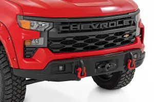 Rough Country - 13006-GXP | Rough Country FXS Front Bumper For Chevrolet Silverado 1500 2WD/4WD | GXP, Lakeshore Blue Paint Code, Winch Mount Only - Image 4