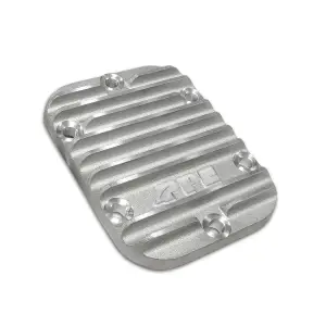 128060100 | PPE Performance Heavy-Duty Cast Aluminum PTO Side Plate Cover For GM 6.6L Duramax | Raw Finish