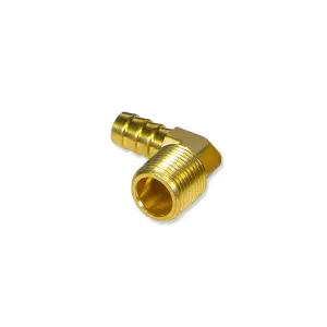 113058012 | PPE Performance Barb Fitting, 1/2 Inch NPT-M To 1/2 Inch Barb - 90 degree