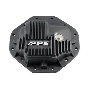 238051320 | PPE Performance 12-Bolt Heavy-Duty Cast Aluminum Rear Differential Cover For Dodge/Ram 1500 9.25 Inch | Black Finish