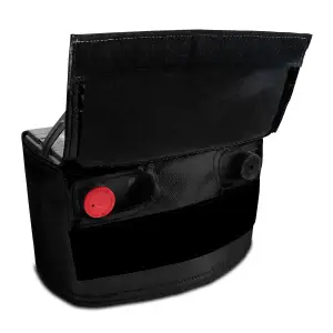 Pacific Performance Engineering - 149002020 | PPE Performance Battery Heat Shield, Side Post For GM Duramax LB7, LLY, LBZ | Black FInish - Image 2