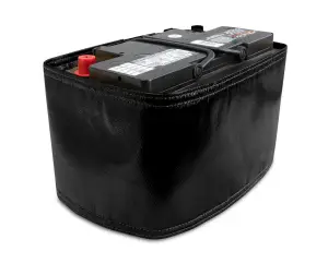 Pacific Performance Engineering - 149002120 | PPE Performance Battery Heat Shield, Top Post For GM Duramax LMM, LML, L5P | Black FInish - Image 1