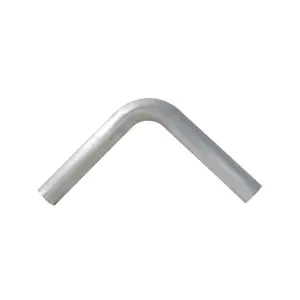 575150090 | PPE Performance 12 Gauge (0.080") Aluminum Tube | 1.5 Inch Size, 90 Degree Mandrel Bend Tube