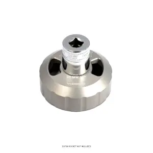 Pacific Performance Engineering - 114000659 | PPE Performance Oil Filter Socket Hard Anodized Billet Aluminum - 76mm 14F - Image 3