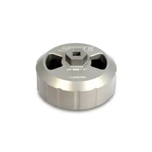Pacific Performance Engineering - 114000759 | PPE Performance Oil Filter Socket Hard Anodized Billet Aluminum - 93mm 15F - Image 1