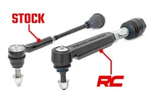 Rough Country - 11015 | Rough Country HD Forged Tie Rod Kit For Chevy/GMC 2500/3500HD | 2001-2010 - Image 3