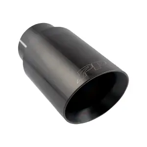 Pacific Performance Engineering - 117023019 | PPE Performance Stainless Steel Exhaust Tip, 3 Inch Inlet | Black Finish - Image 1