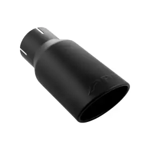 117023520 | PPE Performance 304 Stainless Steel Exhaust Tip, 3.5 Inch Inlet For GM 6.6L Duramax LBZ | Black Finish