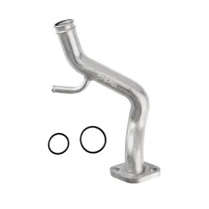 119000600 | PPE Performance Coolant Bypass Tube, Water Pump To Thermostat Housing For GM 6.6L Duramax LB7 LLY | Raw Finish