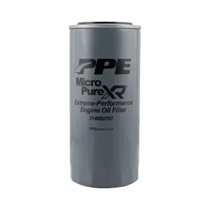 214000767 | PPE Performance Engine Oil Filter, MicroPure XR For Dodge/RAM 5.9L/6.7L Cummins