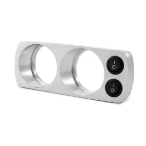 148003100 | PPE Performance Overhead Gauge Mount With Switch For GM Silverado/Sierra & Classic | Brushed Finish