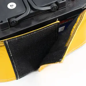 Pacific Performance Engineering - 149002100 | PPE Performance Battery Heat Shield, Top Post For GM Duramax LMM, LML, L5P | Gold FInish - Image 4