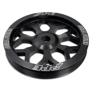 Pacific Performance Engineering - 113061072 | PPE Performance Billet Aluminum Drive Pulley Wheel, 7Y-Spoke Style, Dual Fueler CP3 For GM 6.6L Duramax - Image 5