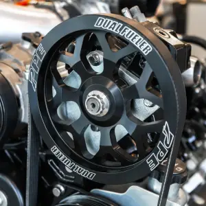 Pacific Performance Engineering - 213001091 | PPE Performance Billet Aluminum Pulley Wheel, 7Y-Spoke Style, For 5.9L/6.7L Cummins - Image 2