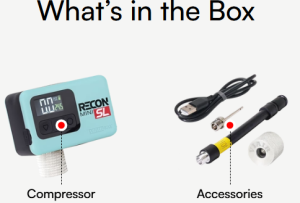 VIAIR - 60014 | VIAIR Recon Mini SL Rider Carry Rechargeable Portable Air Compressor | 120 PSI, Lithium-ion Battery - Image 9