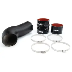 115020120 | PPE Performance Turbo Inlet Upgrade Kit For GM 6.6L Duramax | Black Finish
