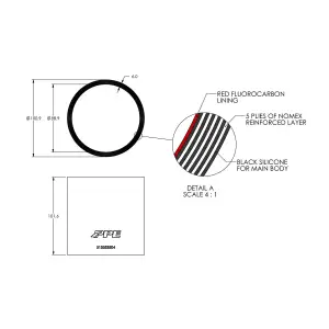 Pacific Performance Engineering - 515353504 | PPE Performance Silicone Hose For Custom Applications | 3.5 Inch ID x 4.0 Inch L - Image 3