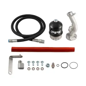 Pacific Performance Engineering - 114010200 | PPE Performance Oil Centrifuge Filtration Kit For GM 6.6L Duramax - Image 1