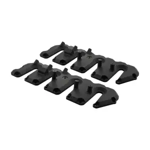 118021220 | PPE Performance Valve Cover Kit With Accessory Mounting For GM 6.6L Duramax | Black Finish