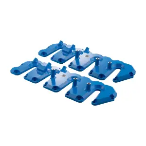 118021222 | PPE Performance Valve Cover Kit With Accessory Mounting For GM 6.6L Duramax | Blue Finish