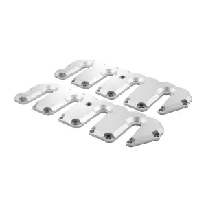 118021400 | PPE Performance Valve Cover Kit Without Accessory Mounting For GM 6.6L Duramax | Raw Finish