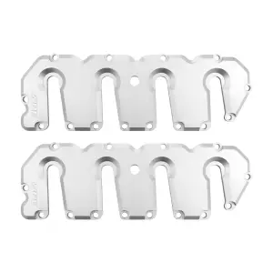 Pacific Performance Engineering - 118021400 | PPE Performance Valve Cover Kit Without Accessory Mounting For GM 6.6L Duramax | Raw Finish - Image 2