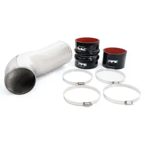 115020130 | PPE Performance Turbo Inlet Upgrade Kit For GM 6.6L Duramax | Polished Finish