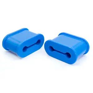 Pacific Performance Engineering - 168030144 | PPE Performance Silicone Bushings Replacement For PPE Engine Mounts For GM 6.6L Duramax | Blue Finish - Image 2